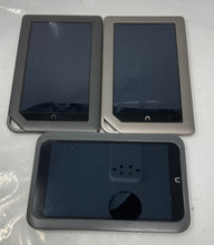 Load image into Gallery viewer, Lot Of 3 Pcs Assorted Barnes &amp; Noble Touch Screen Tablets Not Tested For Parts
