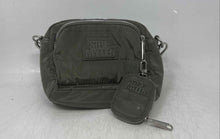 Load image into Gallery viewer, Steve Madden Womens Green Outer Zip Pockets Crossbody Bag With Coin Purse
