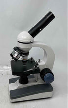 Load image into Gallery viewer, AmScope White Black Portable Monocular Compound Microscope Not Tested

