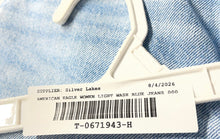Load image into Gallery viewer, American Eagle Womens Blue Light Wash Straight Leg Jeans Size 000
