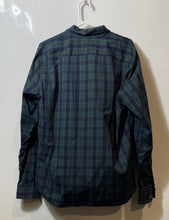 Load image into Gallery viewer, Timberland Mens Green Plaid Slim Fit Long Sleeve Button-Up Shirt Size M
