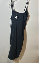 Load image into Gallery viewer, Forever 21 Womens Gray Sleeveless Cowl Neck Side Ruched Bodycon Dress Size Small

