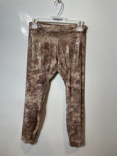 Load image into Gallery viewer, Lululemon Womens Align Beige Tie-Dye High-Rise Shine Ankle Leggings Size 8
