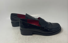 Load image into Gallery viewer, Franco Sarto Womens Bocca Black Patent Leather Slip-On Low Top Loafer Shoes Sz 9
