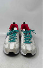 Load image into Gallery viewer, Nike Boys Air Max Dawn White Yellow Green Red Lace-Up Sneakers Shoes Size 7Y
