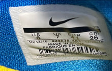 Load image into Gallery viewer, Nike Mens LeBron 8 V/2 Entourage Blue Yellow Sneaker Shoes Size 8

