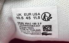 Load image into Gallery viewer, Lacoste Mens Grad Vulc 120 2 P White Red Leather Sneaker Shoes Size 11.5
