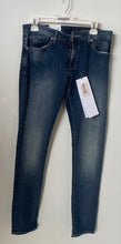 Load image into Gallery viewer, Armani Exchange Mens J14 Blue Denim Dark Wash Skinny Leg Jeans Size 31 With Tag
