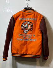 Load image into Gallery viewer, Womens Orange Cincinnati Bengals Piper High Competitive Cheerleader Jacket Sz L
