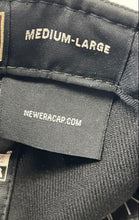 Load image into Gallery viewer, New Era Mens Black Wool Chicago Bulls NBA Snapback Cap Size M/L
