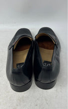 Load image into Gallery viewer, D&amp;D Mens Black Leather Round Toe Slip-On Block Heel Loafers Shoes Size 43.5
