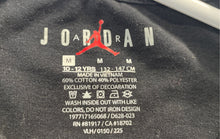Load image into Gallery viewer, Air Jordan Kids Black Short Sleeve Crew Neck Pullover T-Shirt Size Medium
