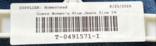 Load image into Gallery viewer, Guess Womens Blue Denim Medium Wash Stretch Straight Leg Jeans Size 29
