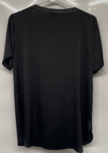 Load image into Gallery viewer, Ann Taylor Womens Black Short Sleeve Round Neck Pullover T-Shirt Size Small
