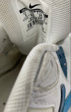 Load image into Gallery viewer, Nike Womens Air Max 90 White Blue Low Top Sneaker Shoes Size 8 No Laces
