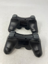 Load image into Gallery viewer, Set Of 2 Pieces Black Matte PlayStation 3 Wireless Game Controller Not Tested
