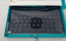 Load image into Gallery viewer, Logitech Ultra Thin Bluetooth Keyboard For iPad Mini Not Tested

