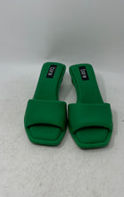 Load image into Gallery viewer, Bar III Womens Cayymen Green Open Toe Slip-On Ball Heel Slide Sandals Size 8M
