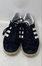 Load image into Gallery viewer, Adidas Womens Gazelle BA9595 Black White Low Top Lace-Up Sneaker Shoes Size 8

