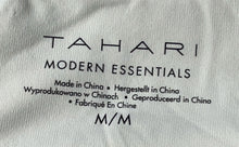 Load image into Gallery viewer, Tahari Womens White Short Sleeve Scoop Neck Pullover T-Shirt Size Medium
