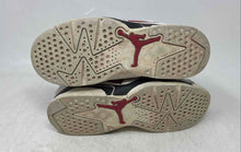 Load image into Gallery viewer, Nike Boys Air Jordan 6 384665-160 White Red Black Lace-Up Sneakers Shoes Size 2Y
