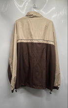 Load image into Gallery viewer, The Bear Trading Mens Brown Long Sleeve Pockets Windbreaker Jacket Size XXL
