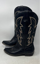 Load image into Gallery viewer, Coconuts By Matisse Womens Black Leather Cowgirl Western Boots Size 8M
