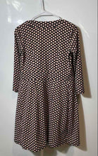 Load image into Gallery viewer, Ann Taylor Womens Black Orange Floral Long Sleeve Tie Front Wrap Dress Size 00P
