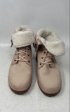 Load image into Gallery viewer, Timberland Womens Jayne Pink Waterproof Fleece Fold Lace-Up Snow Boots Size 8
