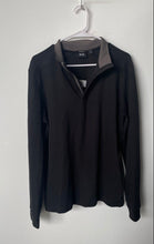 Load image into Gallery viewer, Hugo Boss Mens Black Regular Fit Long Sleeve Pullover Sweatshirt Size L
