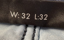 Load image into Gallery viewer, Emporio Armani Mens Blue Denim Dark Wash Mid-Rise Tapered Jeans Size W32 32L
