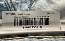 Load image into Gallery viewer, Pacsun Womens Blue Denim Pockets Stretch Straight Leg Jeans Size 24

