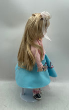 Load image into Gallery viewer, Chatelaine Pink Blue Dress Outfit Fine Collectible Porcelain Doll With Box
