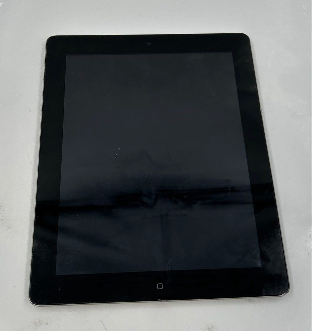 Apple iPad 4th Gen A1458 Silver 9.7 In Tablet Nonfunctional For Parts Or Repair
