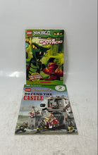 Load image into Gallery viewer, Lot Of 2 Pieces Assorted Lego Theme Multiple Genre Children's Hardcover Books
