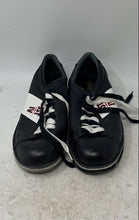 Load image into Gallery viewer, Dexter Mens Black White Leather Lace-Up Low Top Sneaker Shoes Size 9M
