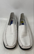 Load image into Gallery viewer, Stacy Adams Mens White Leather Square Toe Slip-On Loafer Shoes Size 13
