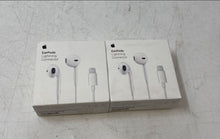 Load image into Gallery viewer, Apple EarPods Ergonomic Design Lightning Connector In Ear Canal Headset 2 Pcs
