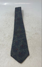 Load image into Gallery viewer, Liberty Of London Mens Multicolor Paisley Print Silk Adjustable Designer Tie
