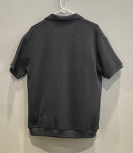 Load image into Gallery viewer, Zara Mens Gray Short Sleeve Collared Button-Up Shirt Size Small
