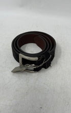 Load image into Gallery viewer, Pelle Studio Mens Brown Silver-Tone Buckle Charm Western Belt
