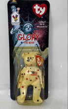 Load image into Gallery viewer, Ty Beanie Baby Beige Glory The Bear Ronald McDonald House Retired Plush Toy
