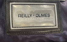 Load image into Gallery viewer, Reilly Olmes Mens Brown Leather Long Sleeve Collared Button Front Jacket Size L
