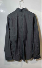 Load image into Gallery viewer, Express 1MX Mens Gray Long Sleeve Modern Fit Dress Shirt Size L With Tag

