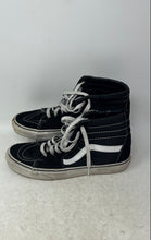 Load image into Gallery viewer, Vans Unisex Sk8-Hi Black White Lace-Up Sneaker Shoes Size M 8.5 W 10
