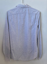 Load image into Gallery viewer, Banana Republic Mens Gray Heather Camden Fit Button-Up Shirt Size Small

