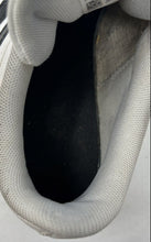 Load image into Gallery viewer, Adidas Boys VL Court 2.0 DB1831 White Black Leather Lace-Up Sneaker Shoes Size 6
