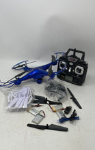 Load image into Gallery viewer, Syma X5 SW FPV Real-Time Blue Radio Controlled Drone With Accessories Not Tested
