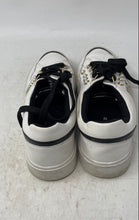 Load image into Gallery viewer, Karl Lagerfeld Womens Stazie White Black Beaded Tennis Sneaker Shoes Size 9.5 M
