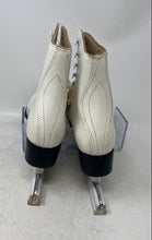 Load image into Gallery viewer, Bauer Womens White Winter Sports Lace-Up Ice Blade Figure Skates Size 6

